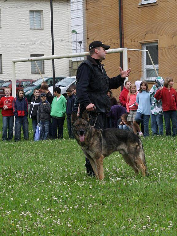 Den otevřených dveří Policie České republiky ve Znojmě.