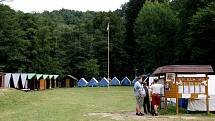 Tábor ve Zblovicích.