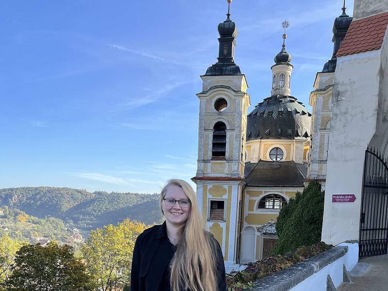 Kateřina Doležalová (na snímku) je nová kastelánka zámku Vranov nad Dyjí. Střídá předchůdce Radka Ryšavého.