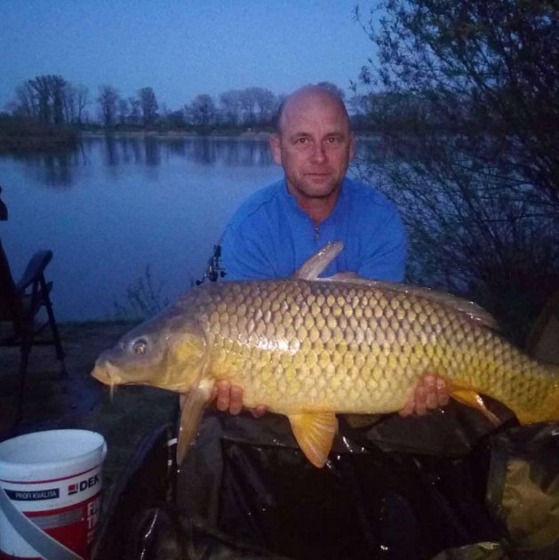 Petr Šinogl, šéf strachotického fotbalu je i nadšeným rybářem, Foto: osobní archív