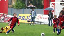 Městský stadion ve Znojmě hostil turnaj fotbalových přípravek E.ON Junior Cup.