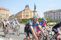 Znojemský závod Cyklomaraton Evropa se letos jel jako memoriál nedávno zesnulého cyklisty Cyklo Klubu Kučera Romana Meidla.