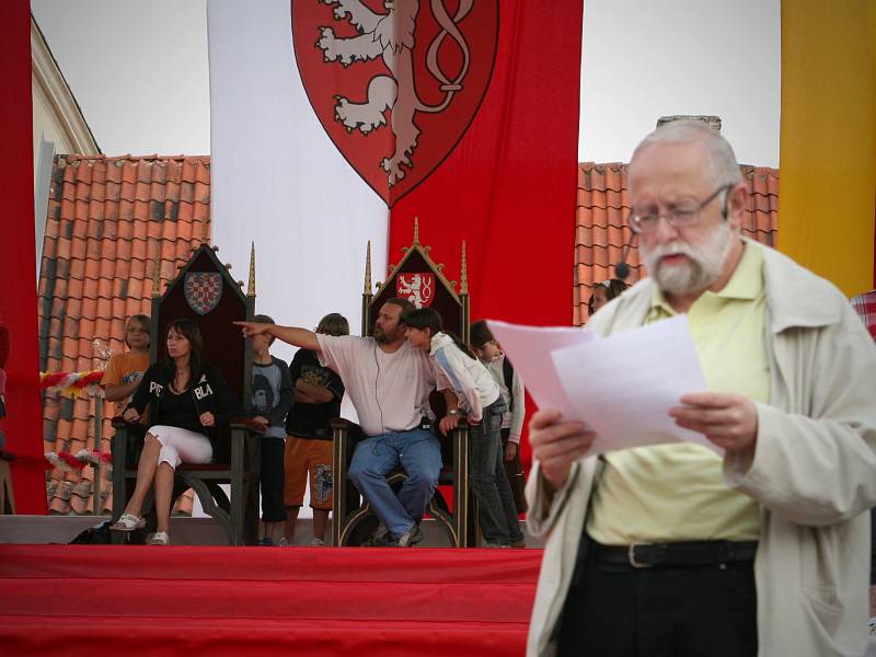 Václav Beran režíruje téměř čtvrtstoletí Znojemské historického vinobraní.