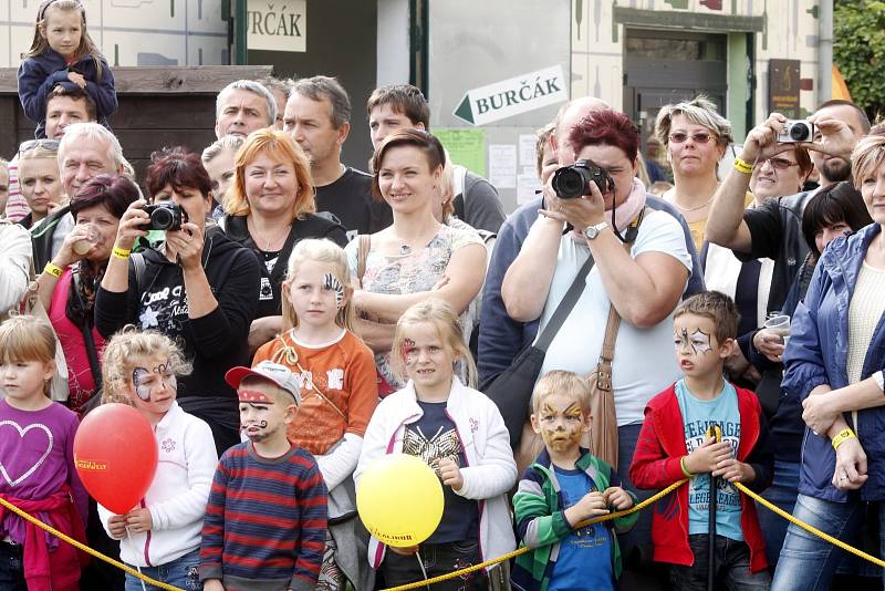 Jedenáctý ročník Burčákfestu v areálu Louckého kláštera ve Znojmě.