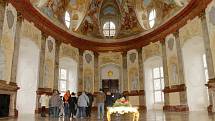Státní zámek Vranov nad Dyjí přivítal o Velikonocích své první letošní návštěvníky z řad turistů.