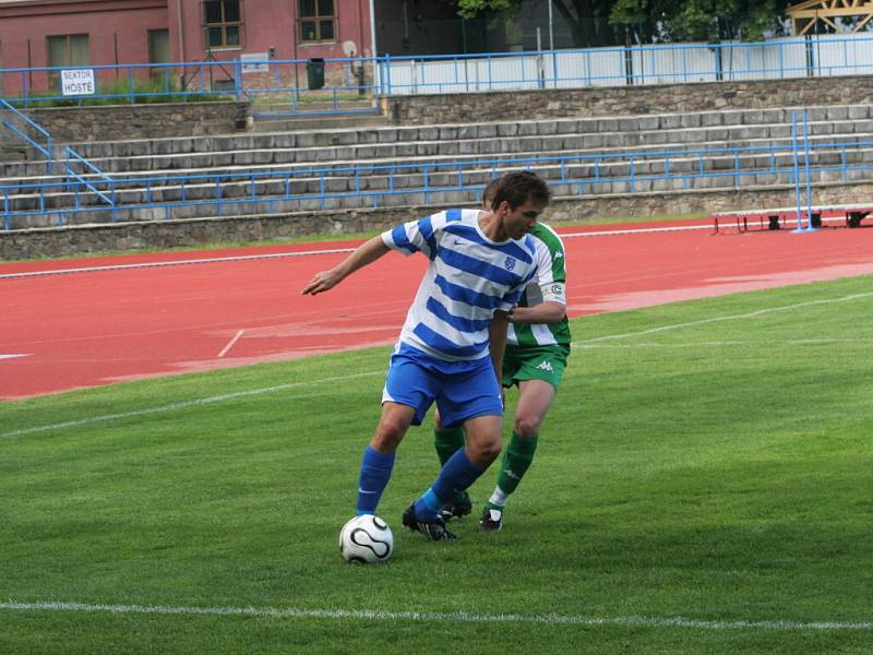 Rezerva 1. SC Znojmo remizovala s Miroslaví 2:2.