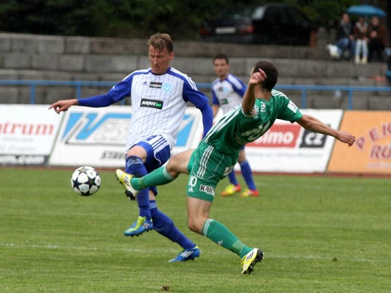 V 86. minutě rozhodl Heinz díky nahrávce Mudry o vítězství Znojma 2:1 nad Bohemians.