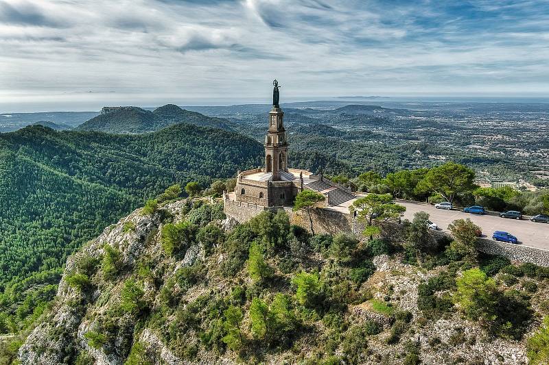 Z cest po Mallorce. Návštěva svatyně San Salvador.