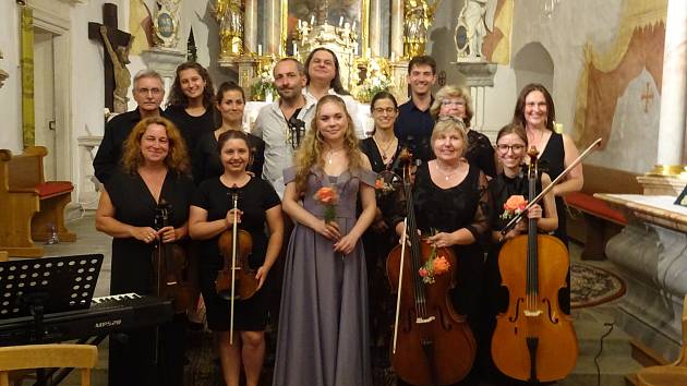 Fatymské kulturní léto zahájil ve vranovském kostele koncert smyčcové sekce Symfonického orchestru města Boskovic.