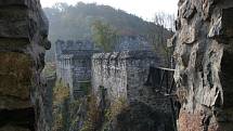 Začaly opravy zříceniny hradu Cornštejn. 
