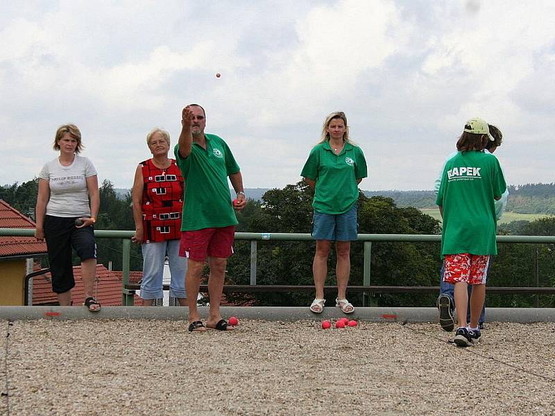 Pétanque v Ratišovicích.