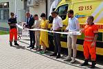 Novou základnu Zdravotnické záchranné služby otevřeli ve středu 21. června v Miroslavi.