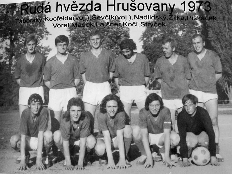 Z historie fotbalu v Hrušovanech nad Jevišovkou.