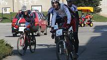 První letošní cyklistický závod si mohli příznivci kol zajet v Hrušovanech nad Jevišovkou.