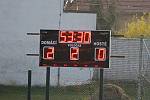 Na jevišovický trávník dorazil tým IE Znojmo, který utrpěl porážku 3:0.