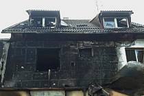 V Hrušovanech nad Jevišovkou v pondělí hořelo v jednom z tamních rodinných domů.