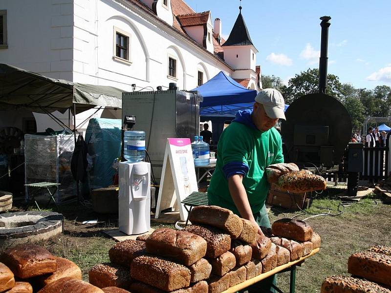 Středověkou, vojenskou i elektrickou pec, desítky stánků nejrůznějších lidových řemesel a folklorní soubory. To vše mohli návštěvníci spatřit v sobotu na pátých Slavnostech chleba ve Slupi. 