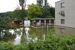 Povodně v létě 2002 na Znojemsku a Břeclavsku.