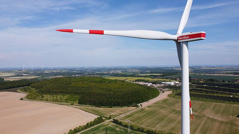 Znojemsko se možná stane jedním z největším větrných parků na jižní Moravě. Výstavbě nahrává ekologie i ceny energií. Ilustrační foto.