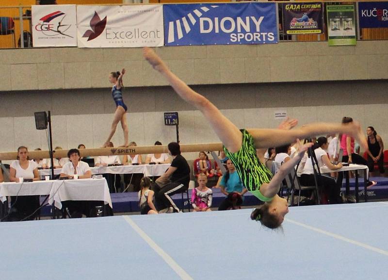 Tři víkendy, tři vrcholné závody. Červen byl v Třinci  ve znamení sportovní gymnastiky a na mistrovství republiky se neztratili ani znojemští závodníci. 