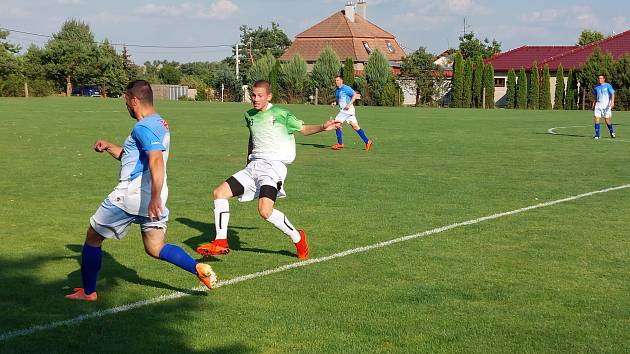 Fotbalisté šatovského B-týmu absolvovali poslední červencovou neděli přípravné utkání proti "béčku" Přímětic, kterému podlehli 0:7.