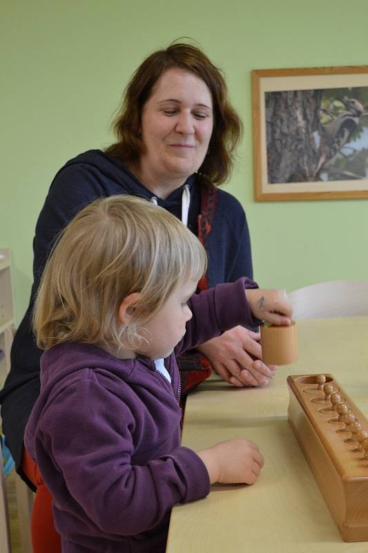 Nově otevřená Montessori mateřská škola Dobromysl ve Znojmě.