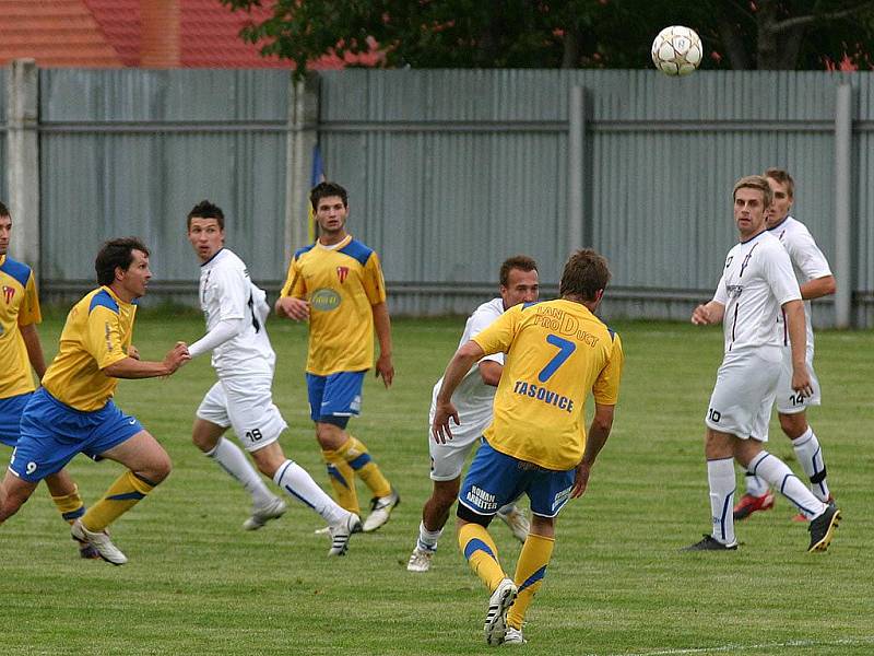 Tasovice překvapivě porazily v prvním kole Ondrášovka Cupu Líšeň.