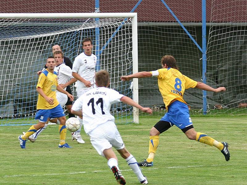 Tasovice překvapivě porazily v prvním kole Ondrášovka Cupu Líšeň.