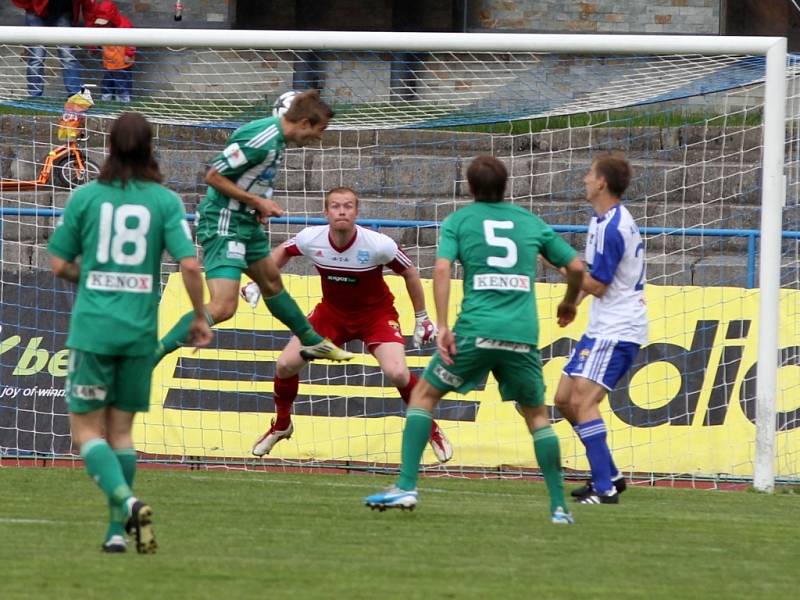 V 86. minutě rozhodl Heinz díky nahrávce Mudry o vítězství Znojma 2:1 nad Bohemians.