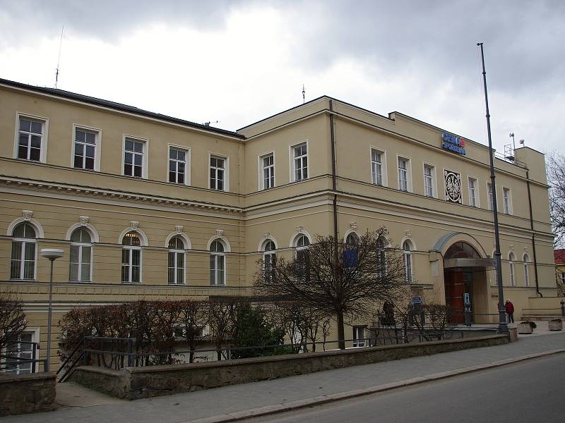 Někdejší Hotel Znojmo, zvaný Domeček na Pontassievské ulici.