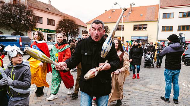 Masopust na zámku v Moravském Krumlově má za sebou úspěšnou premiéru.