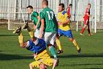 Tasovice (ve žlutém) rozstříleli Bystrc 4:0.