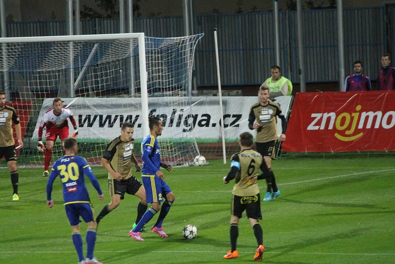 Znojemští fotbalisté nestačili na prvoligovou Jihlavu a po porážce 0:5 v domácím poháru končí.