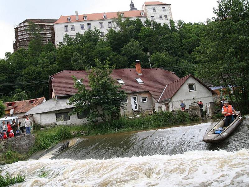 Obnovená tradice sjíždění Jevišovky.