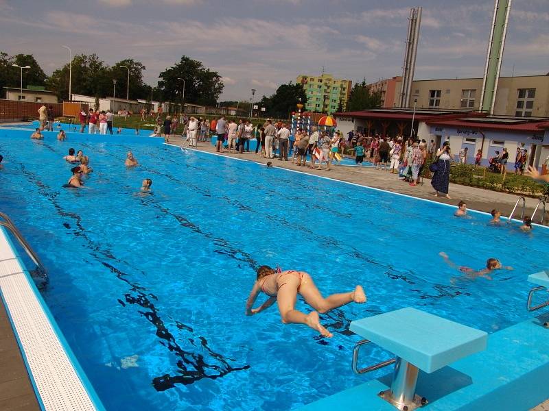 Obyvatelé Moravského Krumlova mají od 5. července zbrusu nové koupaliště.