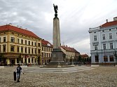 Komenského náměstí ve Znojmě. Ilustrační foto.