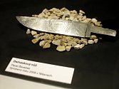 Výstava nožů a dalších výrobků z damascénské oceli je k vidění ve znojemském muzeu.