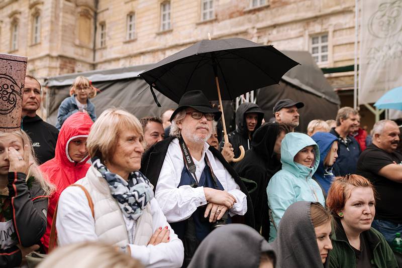 Burčákfest v Louckém kláštěře.