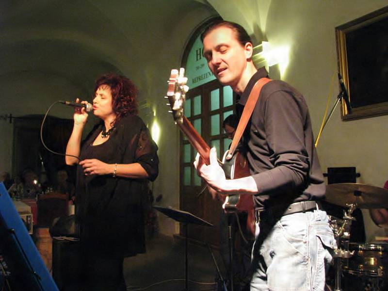 Elena Sonenshine Suchánková na jazzovém festivalu ve Znojmě
