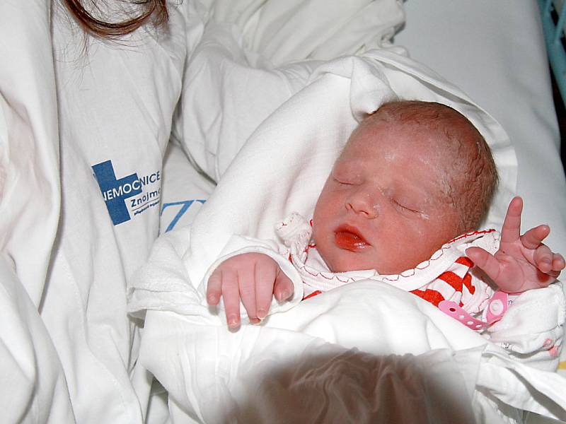 Barbora Müllerová, 47cm, 2645g, 26.2.2009, Znojmo