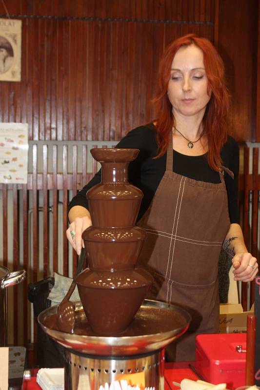 Čokoládový festival ve znojemské Dukle.