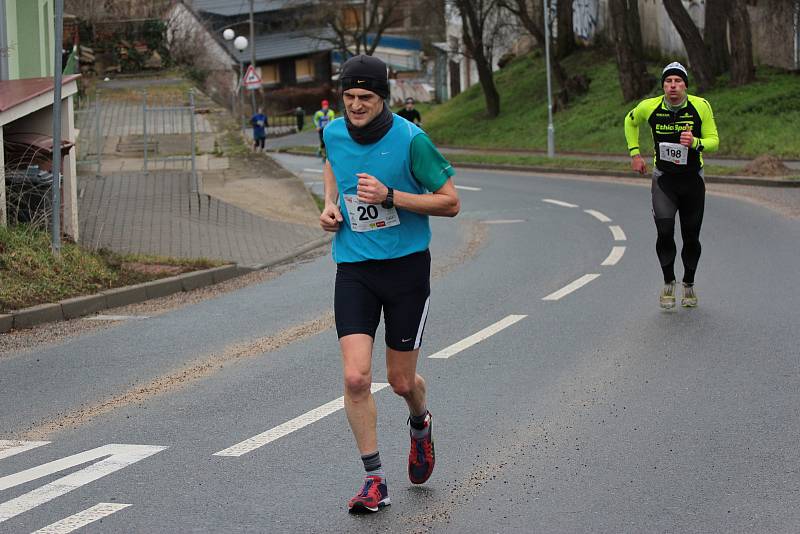 Více než 250 sportovců vyběhlo na den po Štědrém večeru na trať 39. ročníku znojemského Vánočního běhu Elektrokovu.