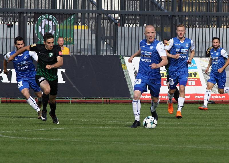 V posledním kole Fotbalové národní ligy se znojemští fotbalisté utkali s Příbramí, která postupuje do nejvyšší soutěže.