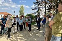 Poslední třetí etapu obnovu Jubilejního parku představili Znojemští zájemcům.