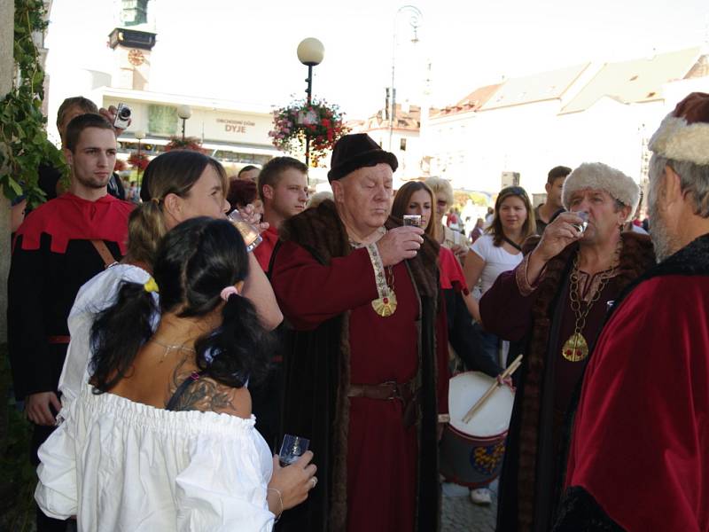 Znojemské historické vinobraní.