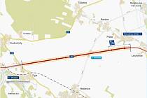Ředitelství silnic a dálnic opraví další část silnice I/53 mezi Lechovicemi a Suchohrdly. Přibydou mosty, zmizí křižovatka.