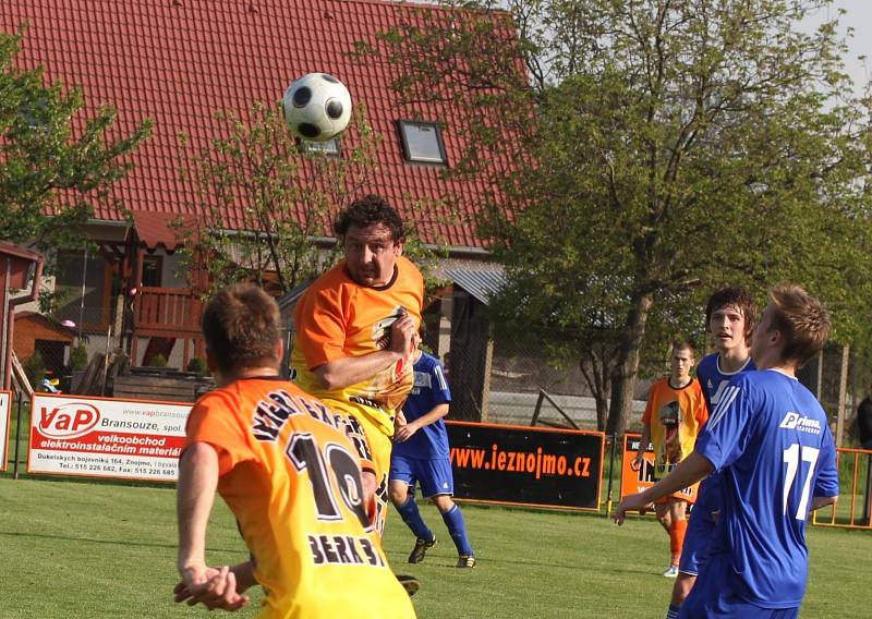 Fotbalisté IE Znojmo remizovali s Kyjovem 0:0.