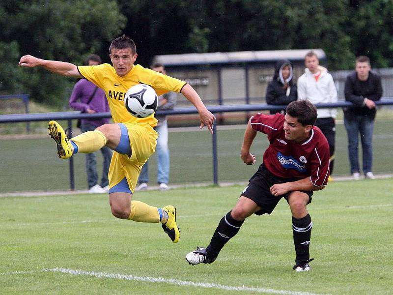 Sparta v červeném, Znojmo ve žlutém.