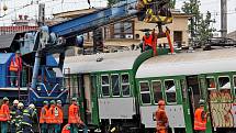 Na brněnském nádraží se srazily dva vlaky