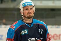 Hokejový útočník Nicolas Hlava ještě v dresu Chomutova.